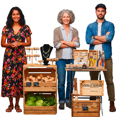 Les commerants ou les prestataires de service indpendants